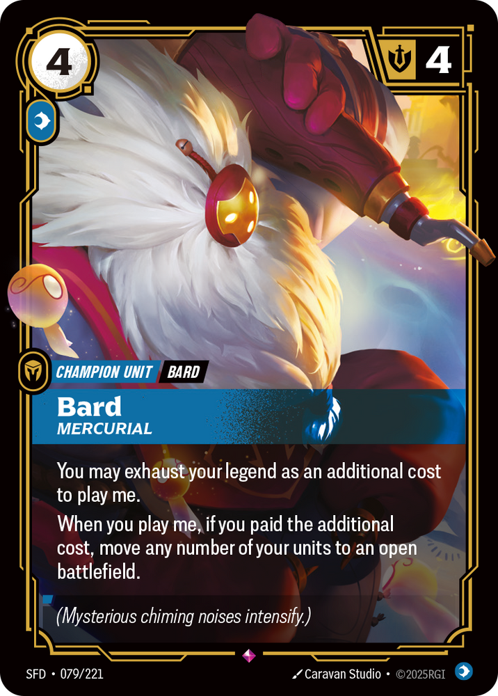 Bard, Mercurial (Foil) - Spiritforged #79
