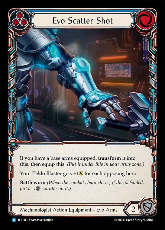 Flesh and Blood TCG | Evo Scatter Shot [TCC009] (Round the Table: TCC x LSS) | The Nerd Merchant