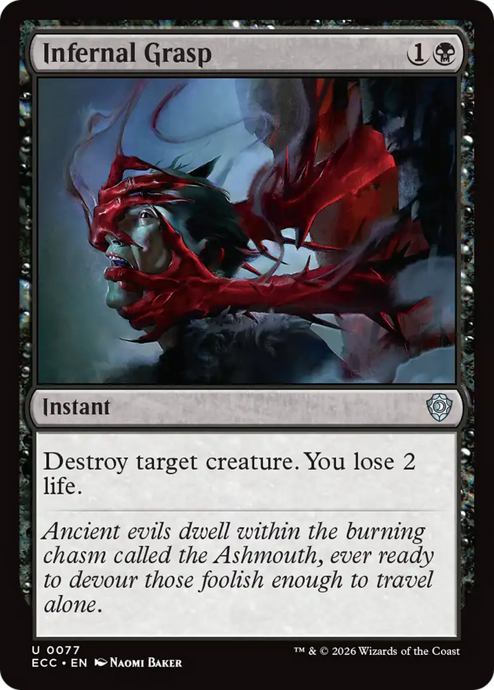 Magic | Infernal Grasp [Lorwyn Eclipsed Commander] | The Nerd Merchant