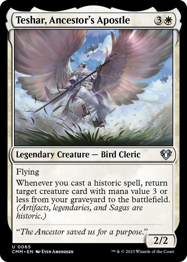 Magic | Teshar, Ancestor's Apostle [Commander Masters] | The Nerd Merchant