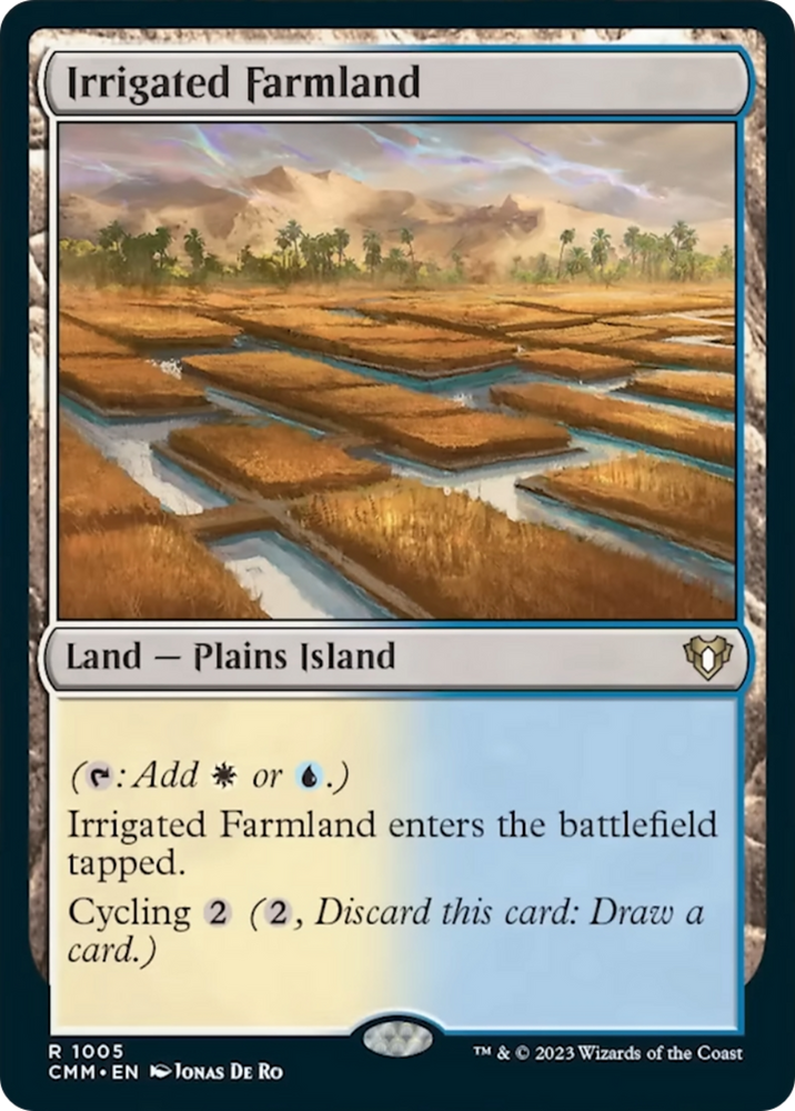 Magic | Irrigated Farmland [Commander Masters] | The Nerd Merchant