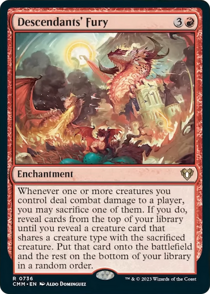 Magic | Descendants' Fury [Commander Masters] | The Nerd Merchant