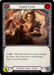 Flesh and Blood TCG | Cranial Crush (Blue) [TCC046] (Round the Table: TCC x LSS) | The Nerd Merchant