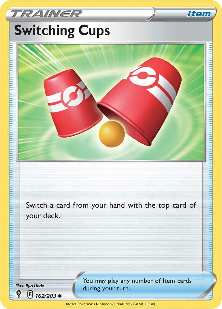 Pokemon | Switching Cups (162/203) [Sword & Shield: Evolving Skies] | The Nerd Merchant