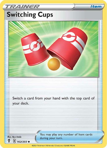 Pokemon | Switching Cups (162/203) [Sword & Shield: Evolving Skies] | The Nerd Merchant