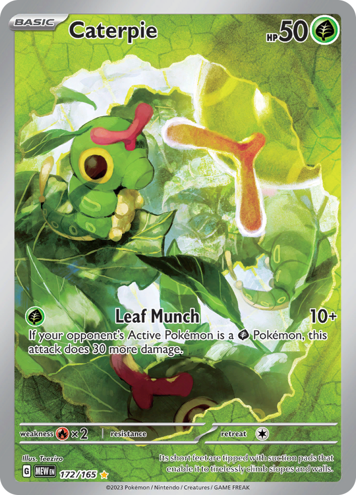 Pokemon | Caterpie (172/165) [Scarlet & Violet 151] | The Nerd Merchant