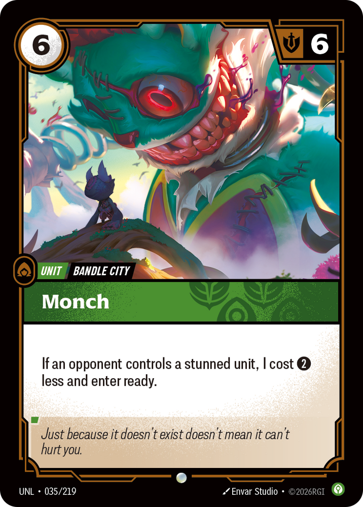 Monch (Foil) - Unleashed (035/219)