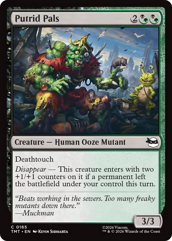 Magic | Putrid Pals [Teenage Mutant Ninja Turtles] | The Nerd Merchant