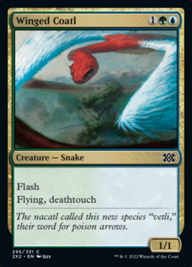 Magic | Winged Coatl [Double Masters 2022] | The Nerd Merchant