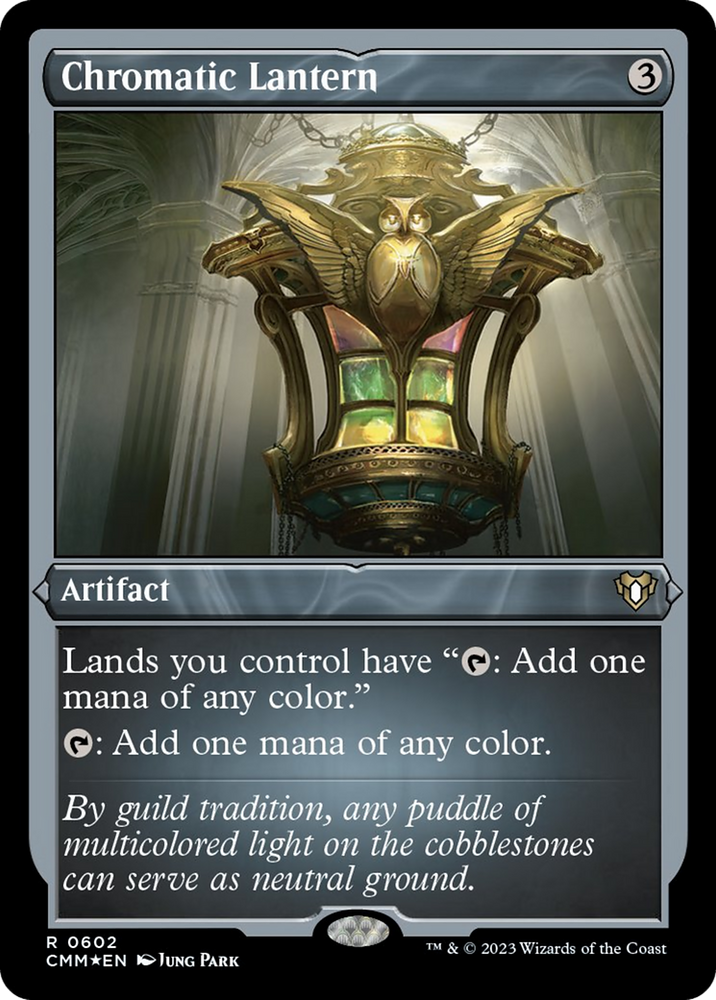 Magic | Chromatic Lantern (Foil Etched) [Commander Masters] | The Nerd Merchant
