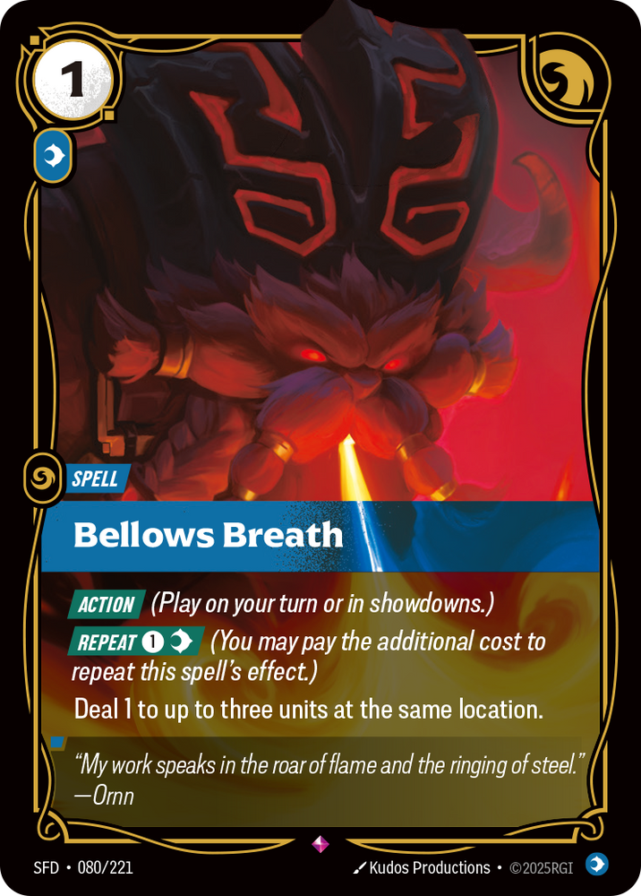 Bellows Breath (Foil) - Spiritforged #80