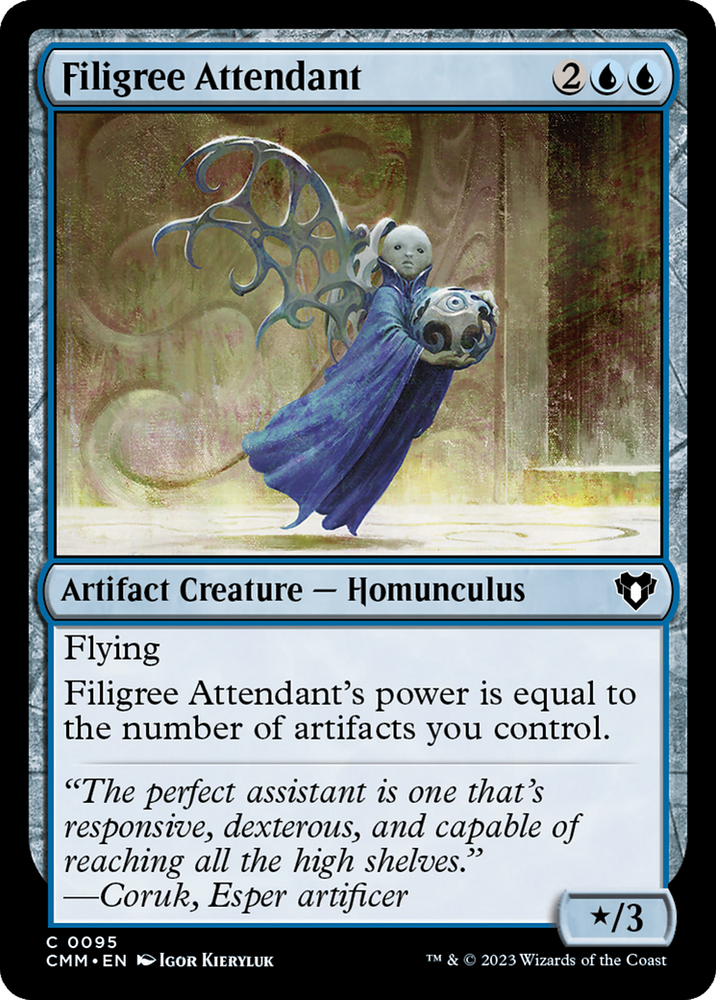 Magic | Filigree Attendant [Commander Masters] | The Nerd Merchant