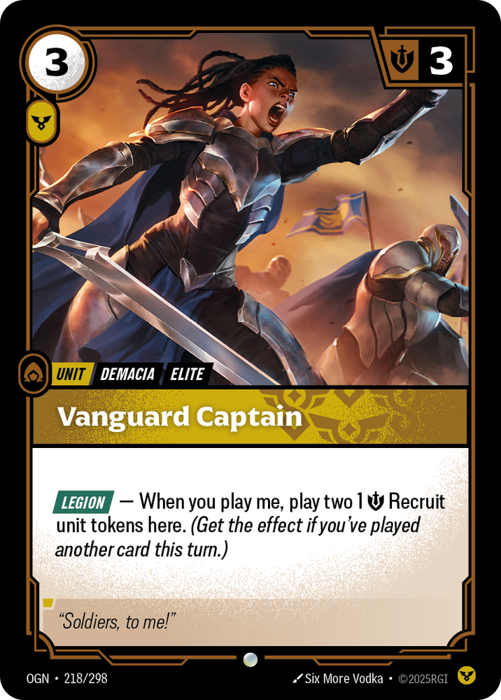 Vanguard Captain - Origins #218