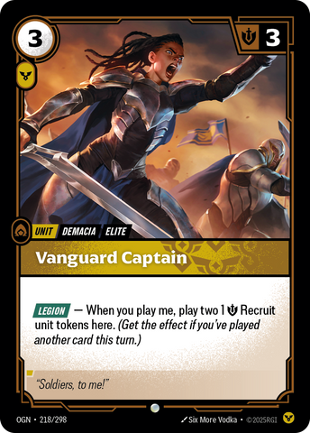 Vanguard Captain - Origins #218