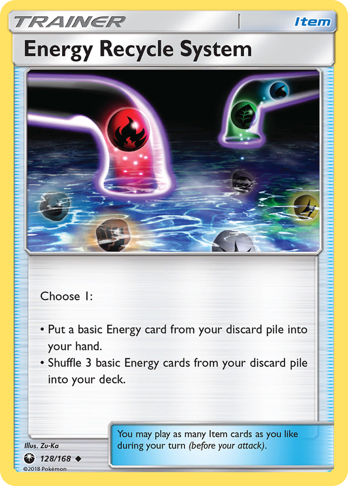 Pokemon | Energy Recycle System (128/168) [Sun & Moon: Celestial Storm] | The Nerd Merchant
