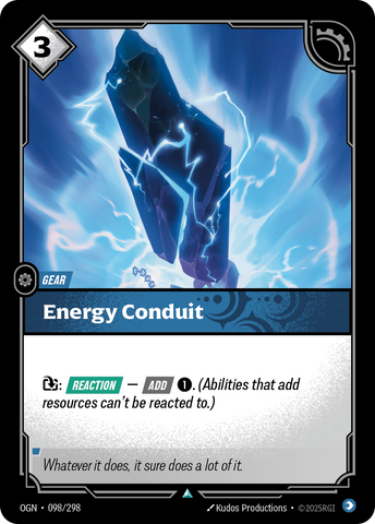 Energy Conduit - Origins #98