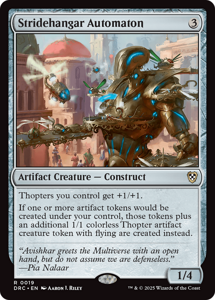 Magic | Stridehangar Automaton [Aetherdrift Commander] | The Nerd Merchant