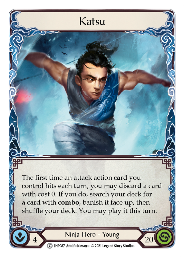 Flesh and Blood TCG | Katsu [1HP087] (History Pack 1) | The Nerd Merchant