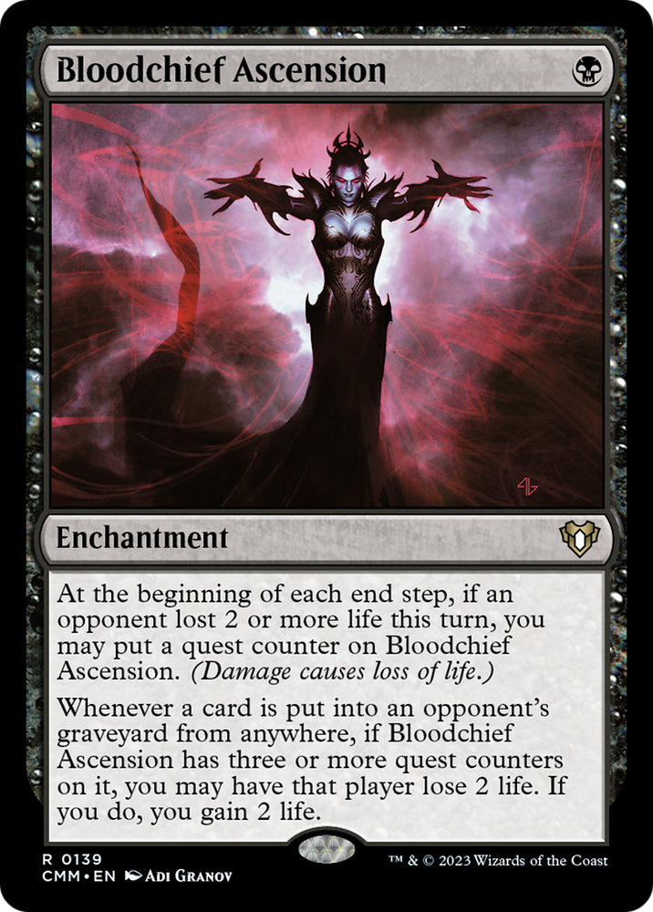 Magic | Bloodchief Ascension [Commander Masters] | The Nerd Merchant