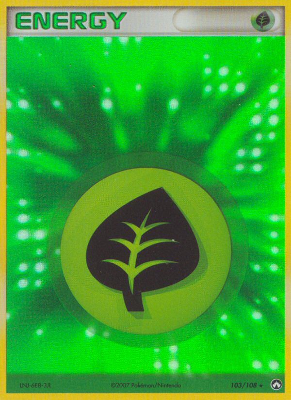 Pokemon | Grass Energy (103/108) [EX: Power Keepers] | The Nerd Merchant