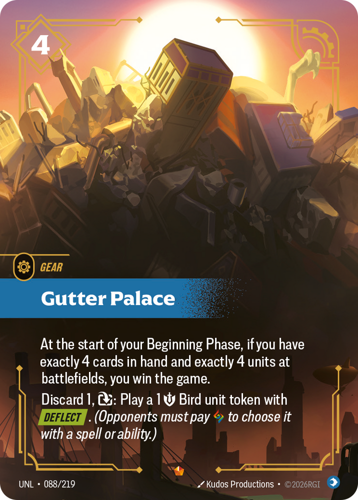 Gutter Palace (Foil) - Unleashed (088/219)
