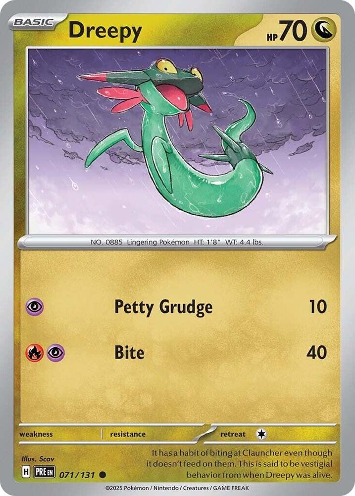Pokemon | Dreepy (071/131) [Scarlet & Violet: Prismatic Evolutions] | The Nerd Merchant