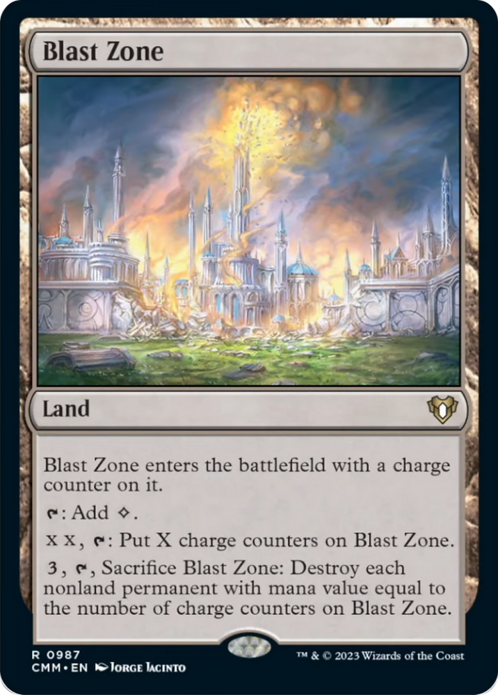 Magic | Blast Zone [Commander Masters] | The Nerd Merchant