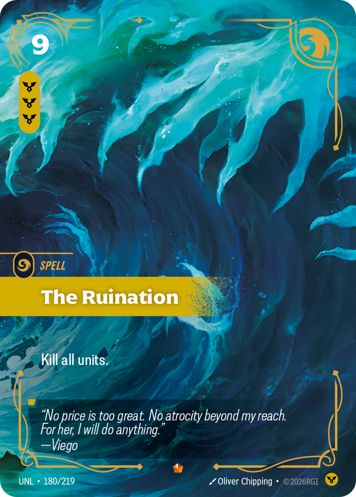 The Ruination (Foil) - Unleashed (180/219)