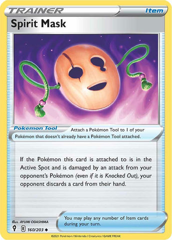 Pokemon | Spirit Mask (160/203) [Sword & Shield: Evolving Skies] | The Nerd Merchant
