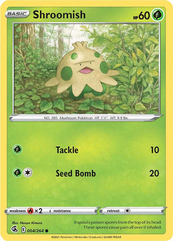 Pokemon | Shroomish (004/264) [Sword & Shield: Fusion Strike] | The Nerd Merchant
