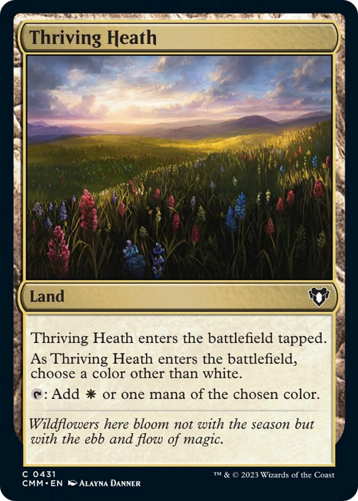 Magic | Thriving Heath [Commander Masters] | The Nerd Merchant