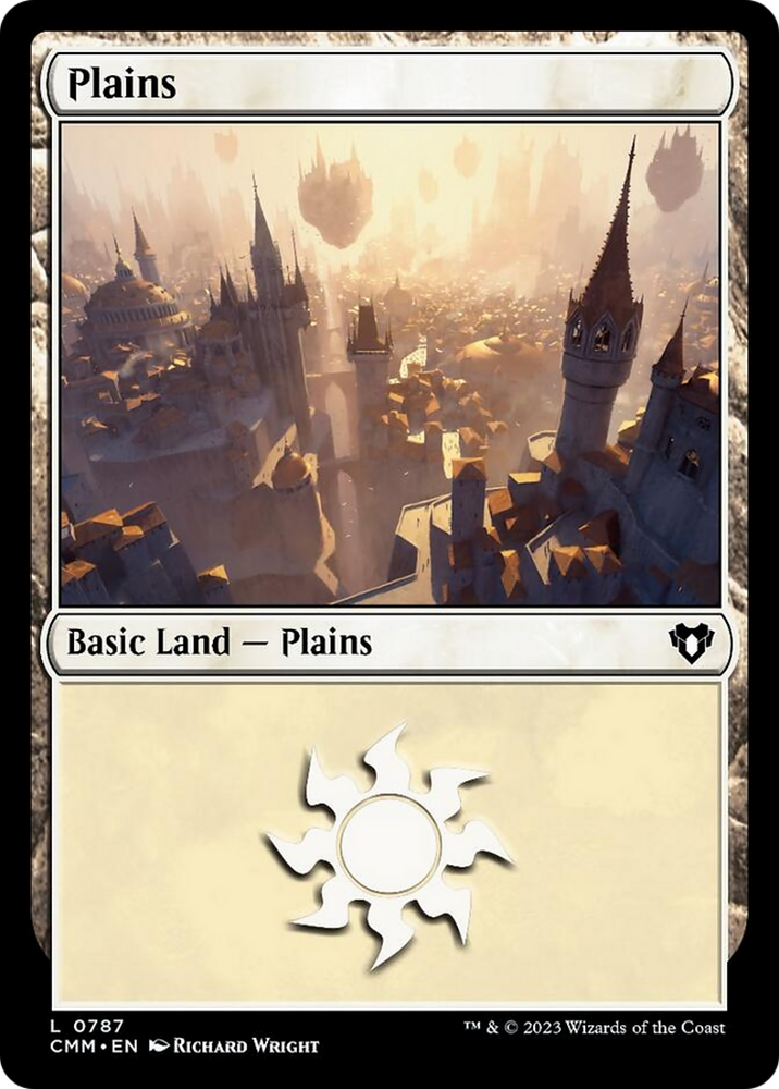 Magic | Plains (787) [Commander Masters] | The Nerd Merchant