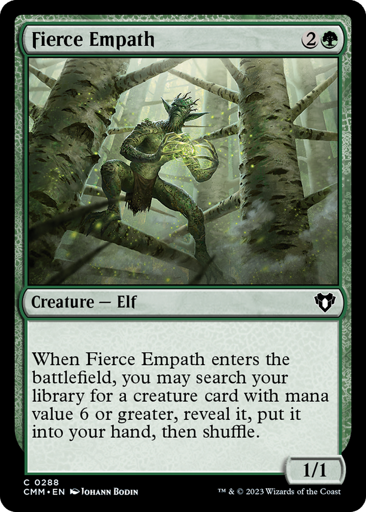 Magic | Fierce Empath [Commander Masters] | The Nerd Merchant