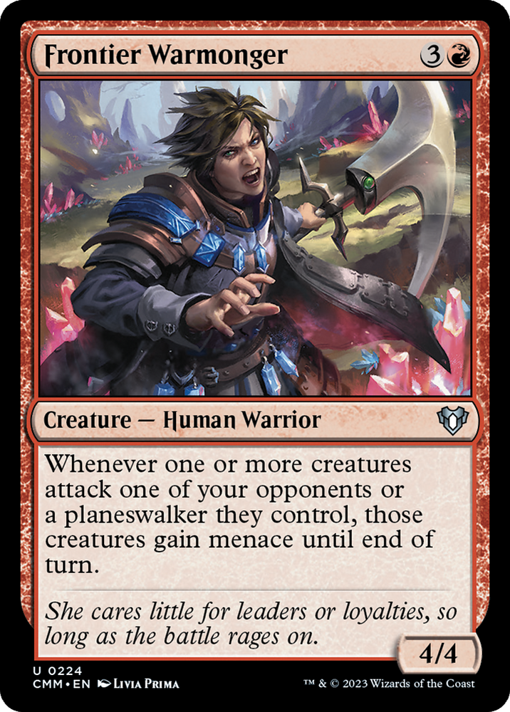 Magic | Frontier Warmonger [Commander Masters] | The Nerd Merchant