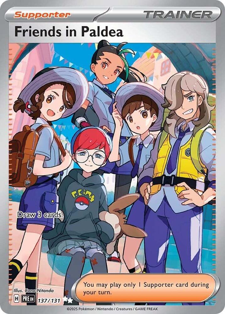 Pokemon | Friends in Paldea (137/131) [Scarlet & Violet: Prismatic Evolutions] | The Nerd Merchant