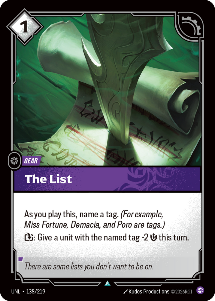 The List - Unleashed (138/219)