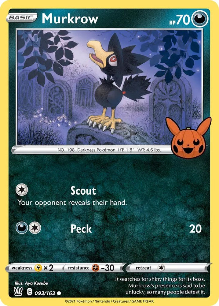 Pokemon | Murkrow (093/163) [Trick or Trade] | The Nerd Merchant