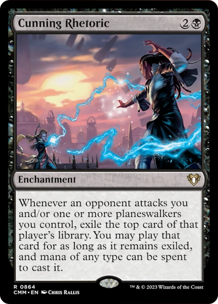 Magic | Cunning Rhetoric [Commander Masters] | The Nerd Merchant