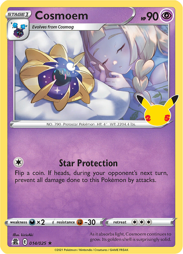 Pokemon | Cosmoem (014/025) [Celebrations: 25th Anniversary] | The Nerd Merchant