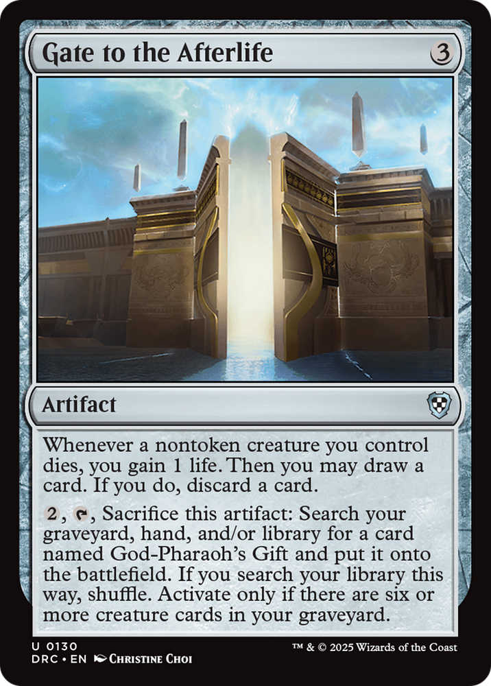 Magic | Gate to the Afterlife [Aetherdrift Commander] | The Nerd Merchant