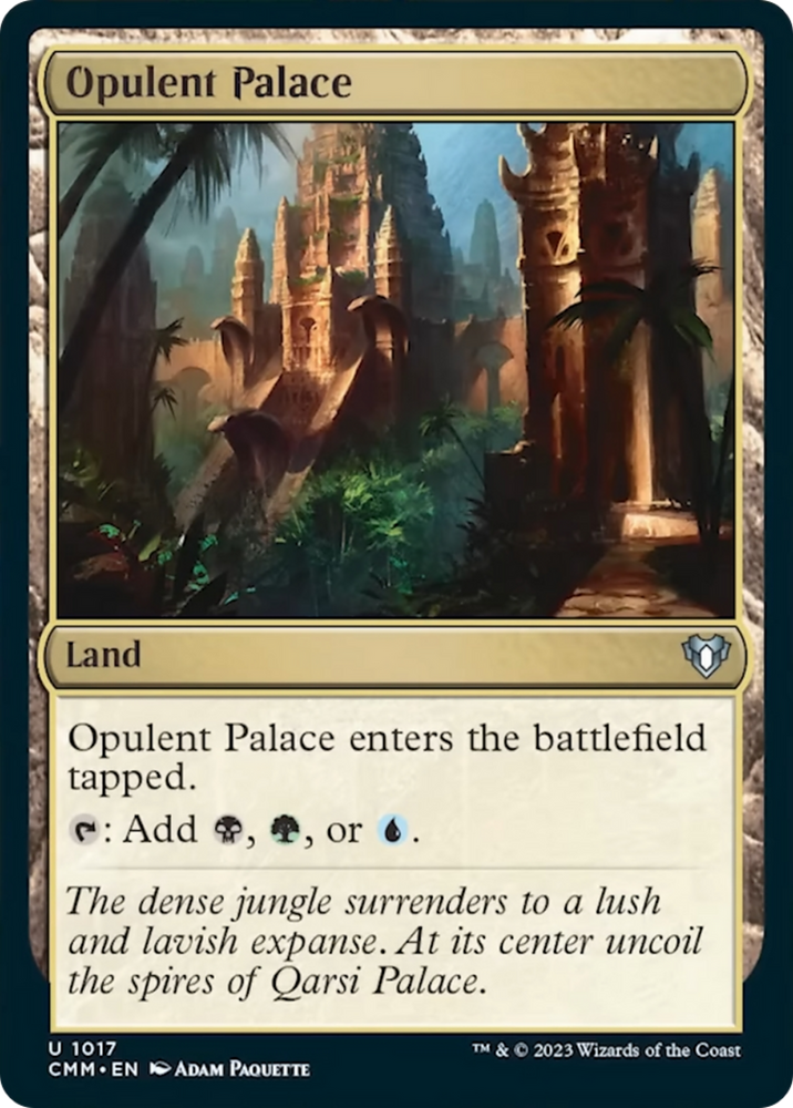 Magic | Opulent Palace [Commander Masters] | The Nerd Merchant