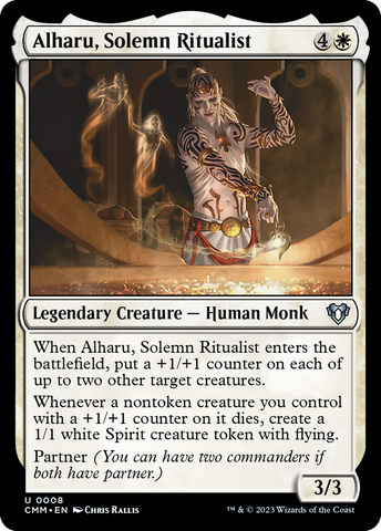 Magic | Alharu, Solemn Ritualist [Commander Masters] | The Nerd Merchant
