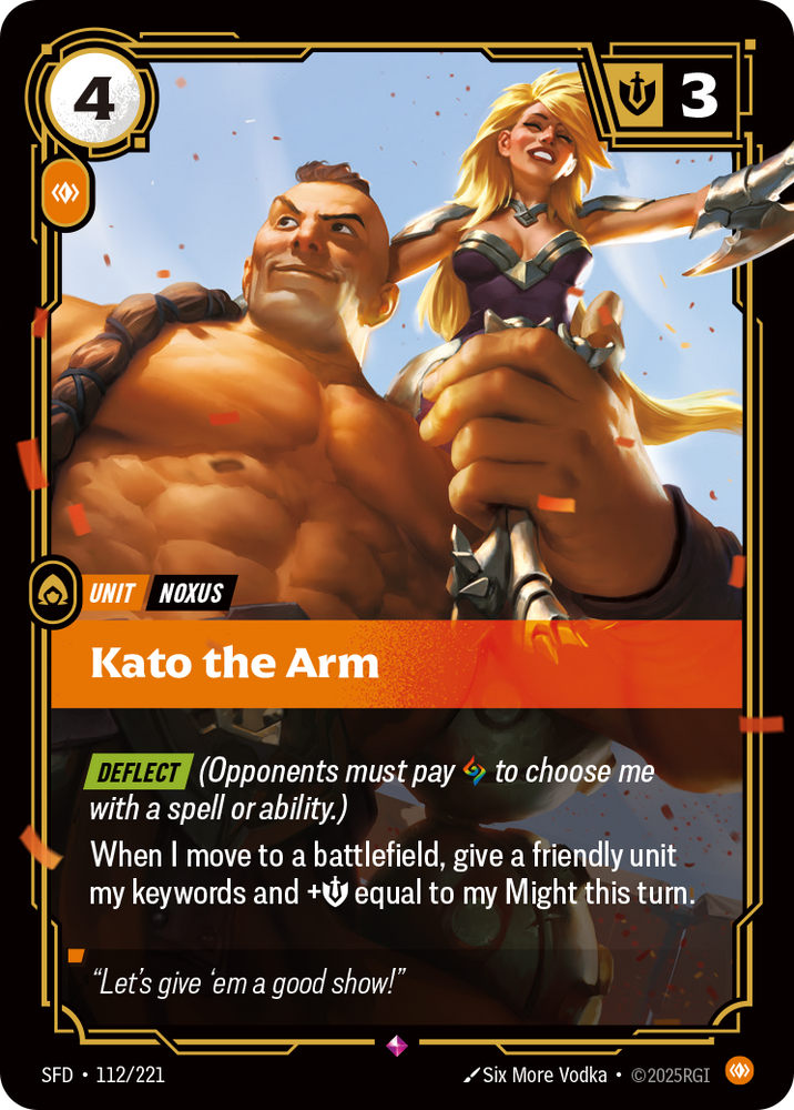 Kato the Arm (Foil) - Spiritforged #112