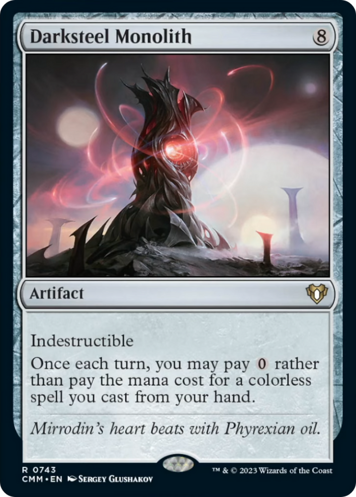 Magic | Darksteel Monolith [Commander Masters] | The Nerd Merchant