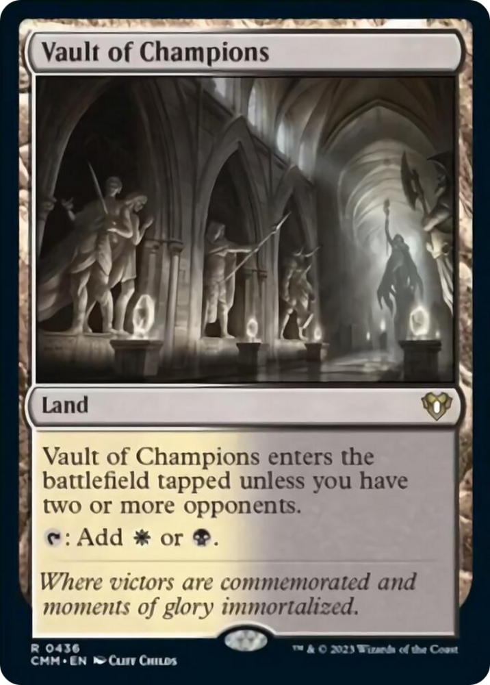 Magic | Vault of Champions [Commander Masters] | The Nerd Merchant