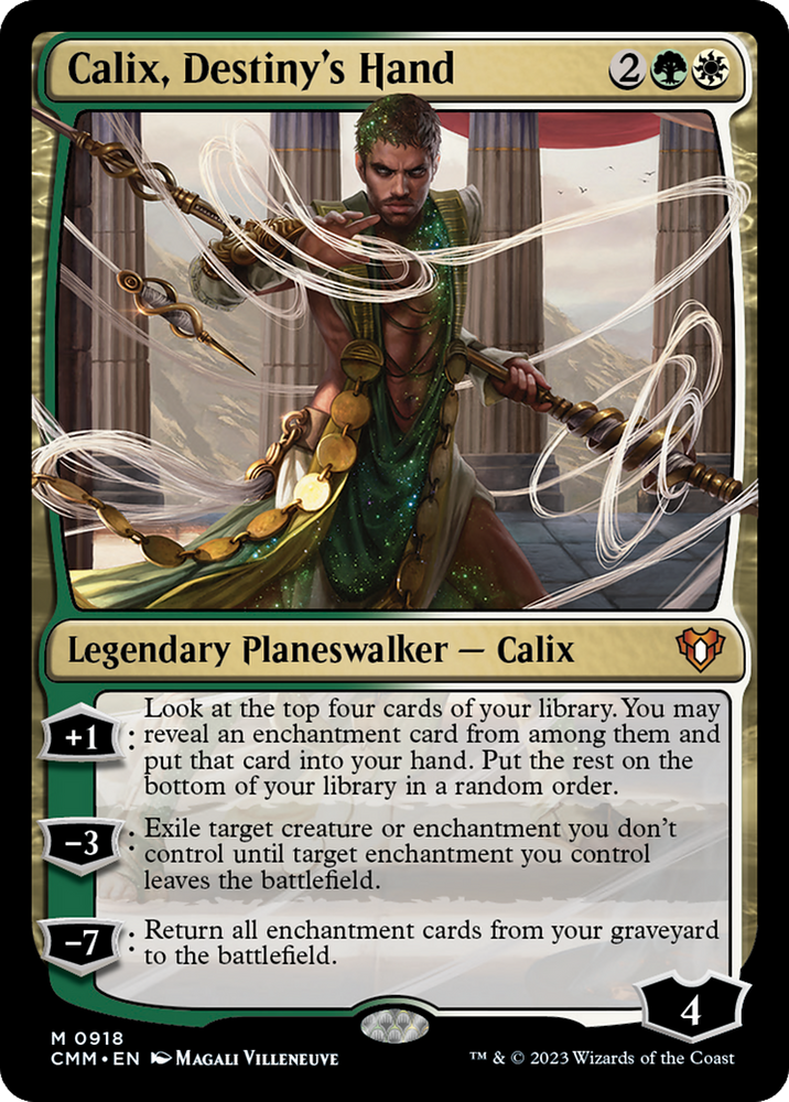 Magic | Calix, Destiny's Hand [Commander Masters] | The Nerd Merchant