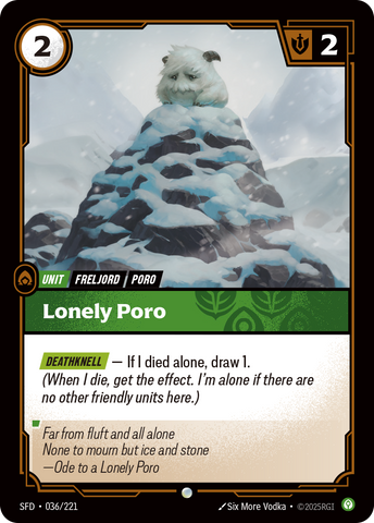 Lonely Poro - Spiritforged #36