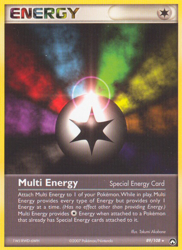 Pokemon | Multi Energy (89/108) [EX: Power Keepers] | The Nerd Merchant