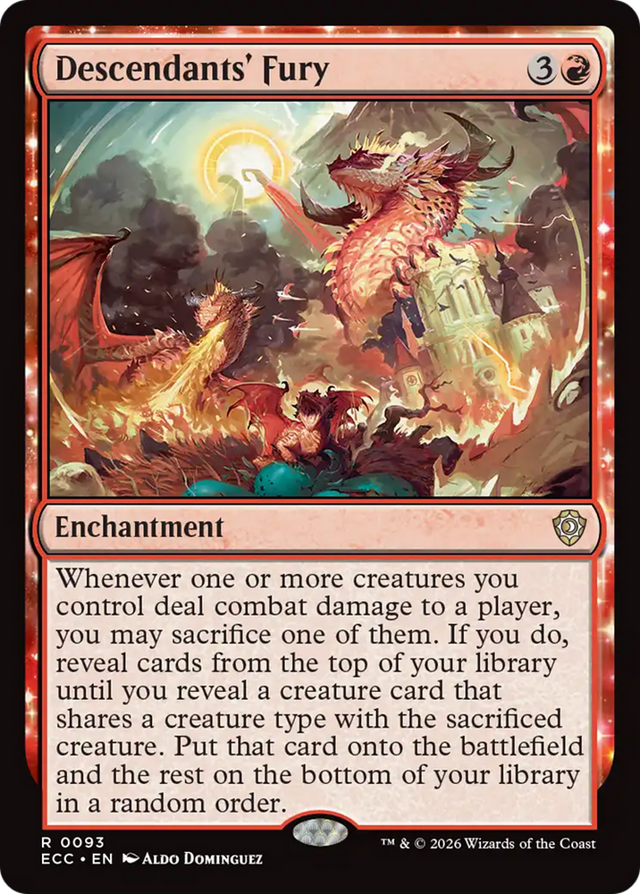Magic | Descendants' Fury [Lorwyn Eclipsed Commander] | The Nerd Merchant