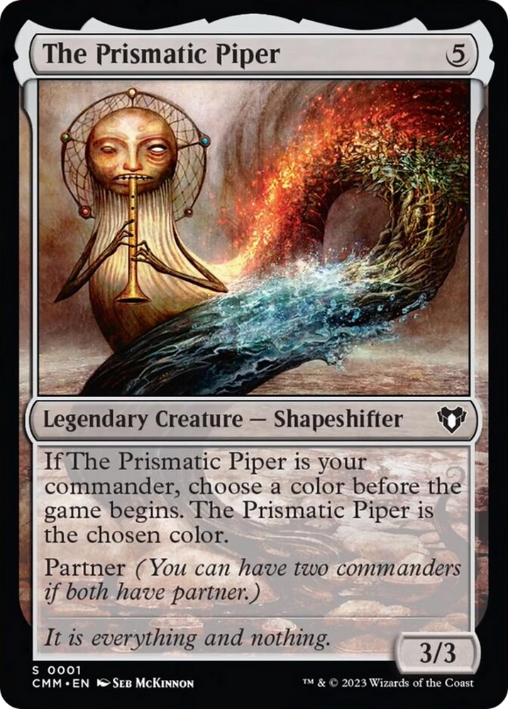 Magic | The Prismatic Piper [Commander Masters] | The Nerd Merchant